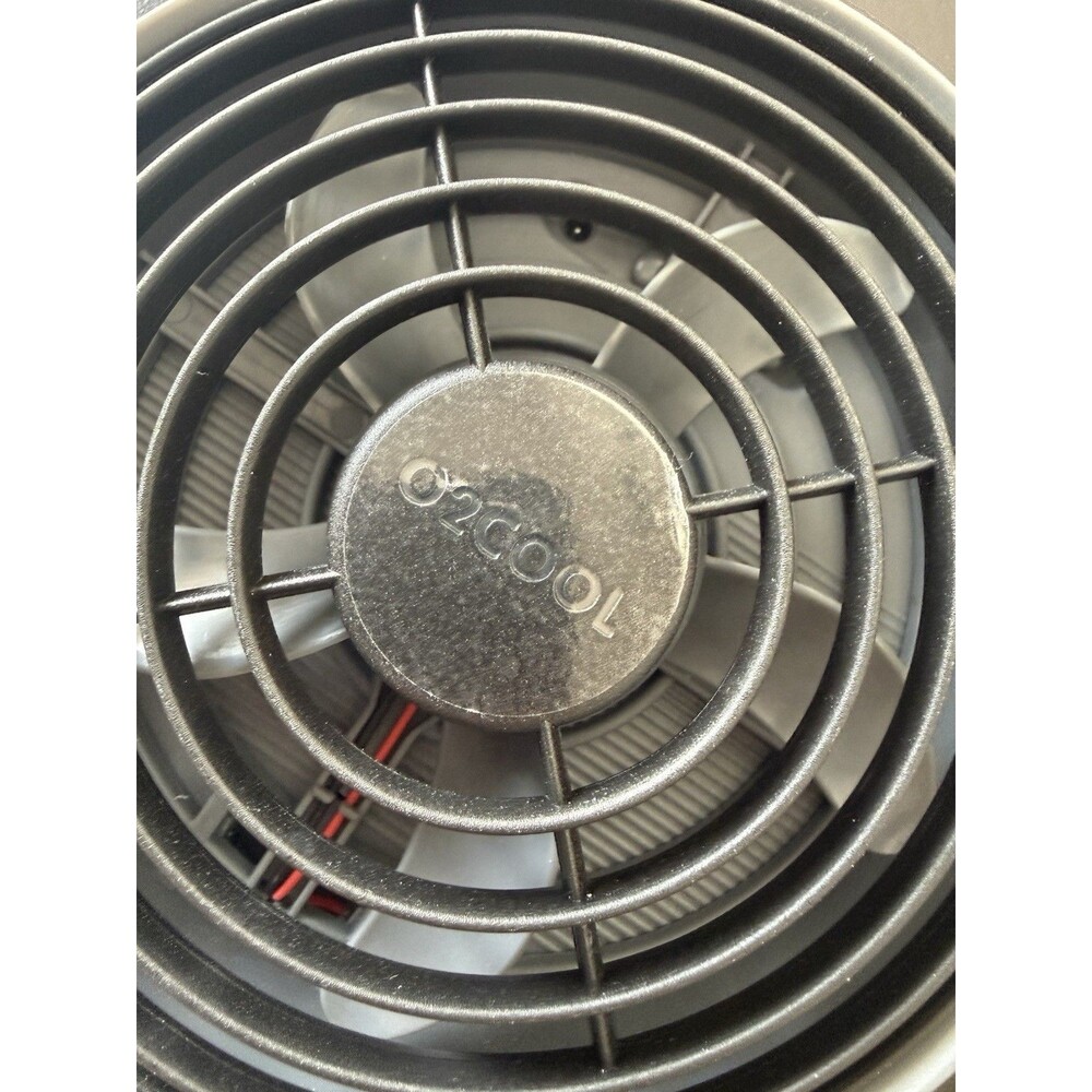 O2COOL 5" COOLING TENT VENTILATION FAN 2 NEW D BATTERIES INCLUDED